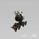 Original BorgWarner Turbolader VW Multivan 5  038253010N / 63KW 77KW / AXB AXC