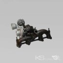 Original BorgWarner Turbolader VW Multivan 5  038253010N / 63KW 77KW / AXB AXC