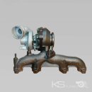 Turbolader 1,9 TDI   VW Caddy III    BLS /  BSU DPF 77KW BorgWarner+ Montagesatz