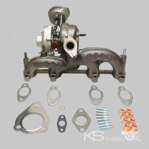 Turbolader Audi A3 8L Bora 1.9 TDI AUY AJM ASV 81KW 85KW 03G253014E MONTAGESATZ